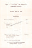 Szell, George - Signed Program Arizona 1966