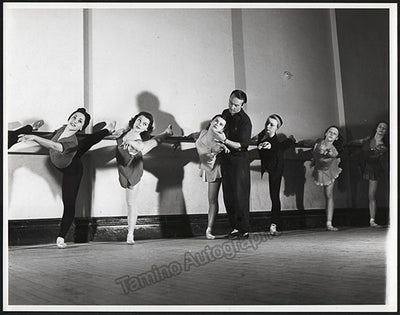 Balanchine, George - Large Unsigned Photo in Rehearsal