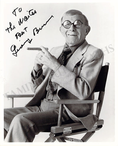 Burns, George - Signed Photograph