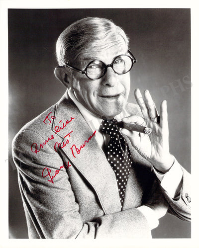 Burns, George - Signed Photograph