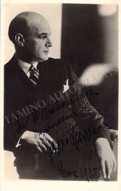 Georgescu, George - Signed Photograph 1938