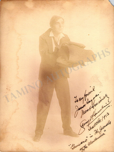 Hamlin, George - Signed Photograph 1913