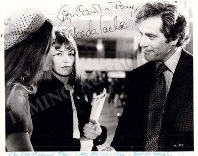 Segal, George - Jackson, Glenda - Signed Photograph in "A Touch of Class"