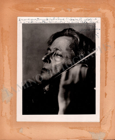 Enesco, Georges - Signed Photograph