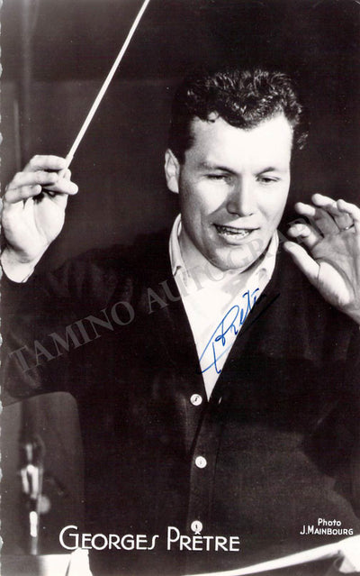 Pretre, Georges - Various Autographs