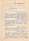 Thill, Georges - Autograph Letter Signed 1981 and Typed Letter Signed 1935