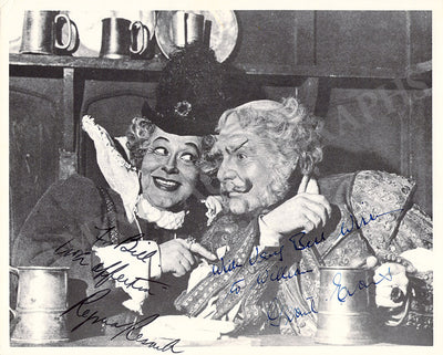 Evans, Geraint - Resnik, Regina - Signed Photograph in Falstaff