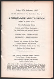 Solti, Georg - Evans, Geraint & Others - Signed Program 1961 ROH
