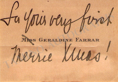 Farrar, Geraldine (Set x 2)
