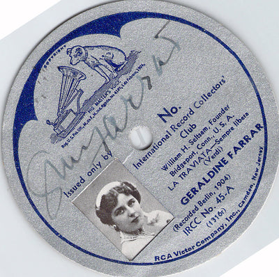 Farrar, Geraldine (Aria from La Traviata)