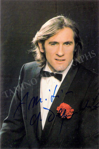 Depardieu, Gerard - Signed Photograph