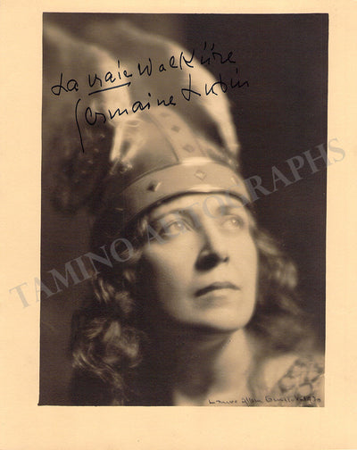 Lubin, Germaine - Signed Photograph