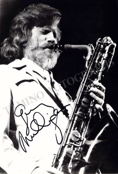 Mulligan, Gerry - Signed Photograph