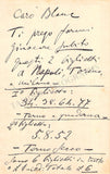 Puccini, Giacomo - Autograph Letter Signed