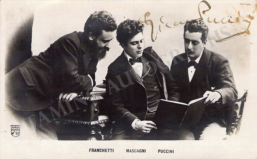 Puccini, Giacomo - Signed Photograph
