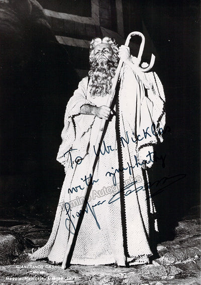 CASARINI, Gianfranco (Various Autographs)