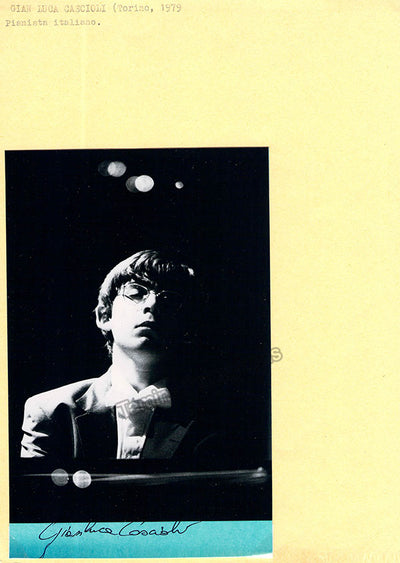 Cascioli, Gianluca - Signed Photograph