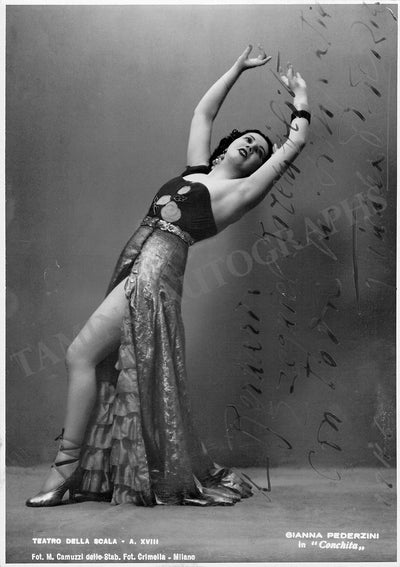 Pederzini, Gianna - Signed Photograph 1946