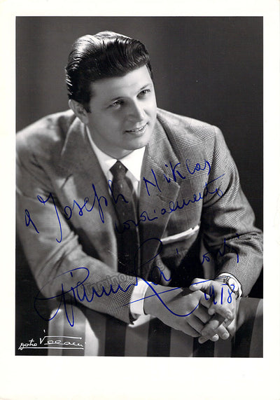 Raimondi, Gianni - Signed Photograph + Signed Cast Page