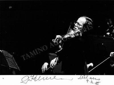 Kremer, Gidon - Signed Photograph 1985