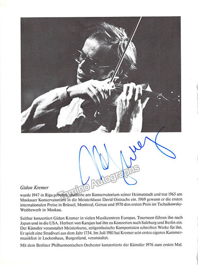 Signed Biopage