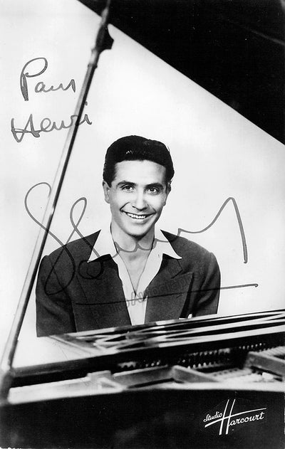 Becaud, Gilbert - Signed Photograph