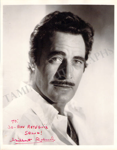 Roland, Gilbert - Various Autographs