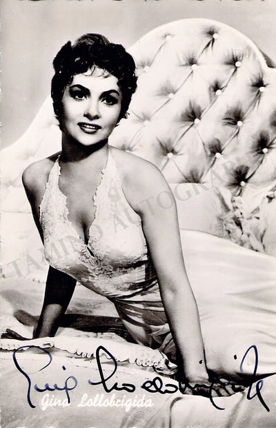 Lollobrigida, Gina - Signed Photograph