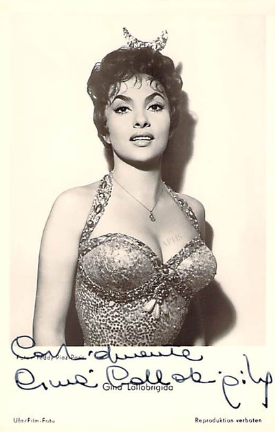 Lollobrigida, Gina - Signed Photograph