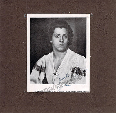 Neveu, Ginette - Signed Photograph