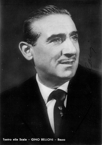 BELLONI, Gino (Various Autographs)