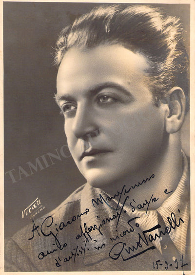 Vanelli, Gino - Signed Photograph 1937