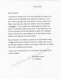Callas, Maria - Autograph Letter Signed by Meneghini 1949