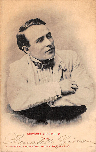 Zenatello, Giovanni - Signed Photograph