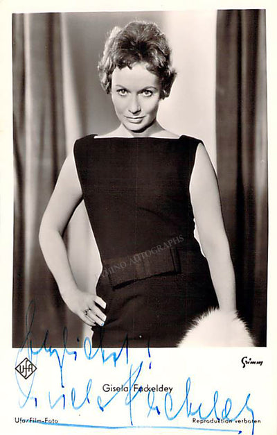 Fackeldey, Gisela - Signed Photograph