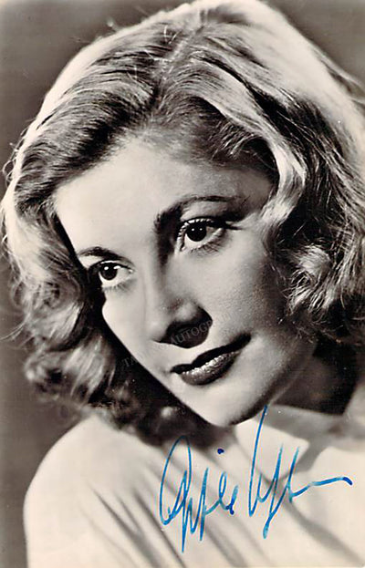 Uhlen, Gisela - Signed Photograph
