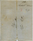 Sanchioli, Giulia - Set of 3 Autograph Letters Signed