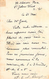 Ravogli, Giulia Sofia - Autograph Letter Signed