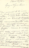 Anselmi, Giuseppe - Set of 2 Autograph Letters Signed 1902