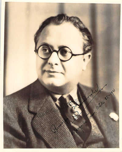 Bamboschek, Giuseppe - Signed Photograph