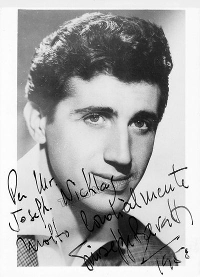 BARATTI, Giuseppe (Various Autographs)