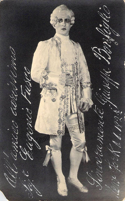 Bonfiglio, Giuseppe - Signed Photograph 1922
