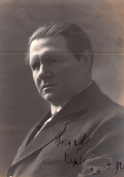 Borgatti, Giuseppe - Signed Photograph