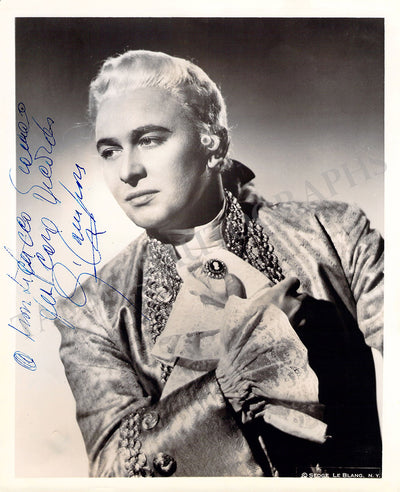 Campora, Giuseppe - Signed Photograph in Andrea Chenier