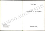 Di Stefano, Giuseppe - Signed Book "Giuseppe Di Stefano"