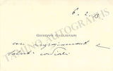 Gallignani, Giuseppe - Set of 5 Autograph Letters Signed