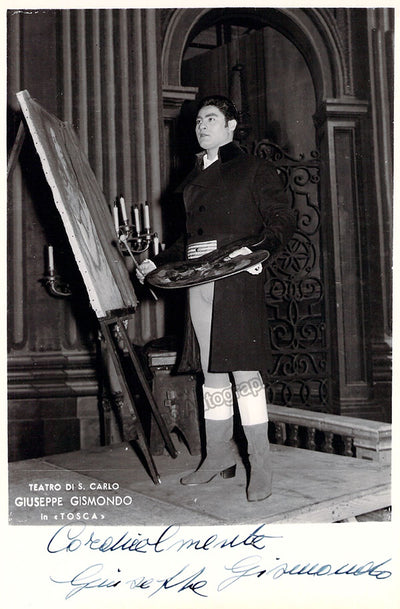 GISMONDO, Giuseppe (Various Autographs)