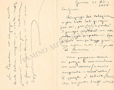 Signed Letter (1888)