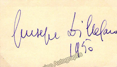 Di Stefano, Giuseppe - Signature Cut