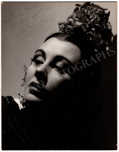 Swarthout, Gladys - Signed Photograph as Carmen